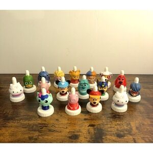 Good 2 Grow Juice Toppers Mixed Characters (Mickey, Stitch, Sully...)  LOT OF 17